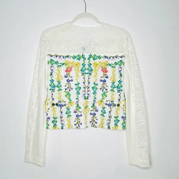 ❤️ BCBG Maxazria Floral jacket C17