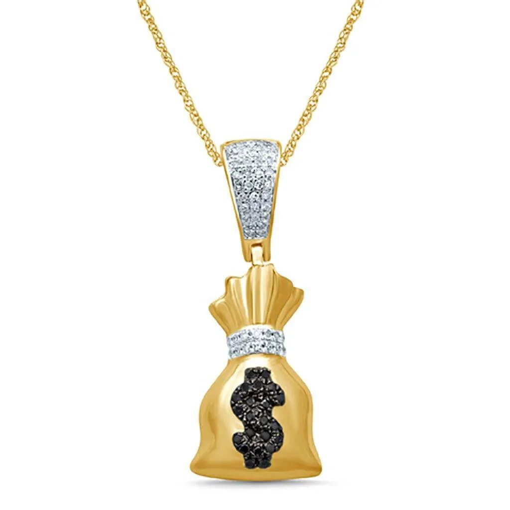 10K 0.25-0.27CT D-MONEY BAGS