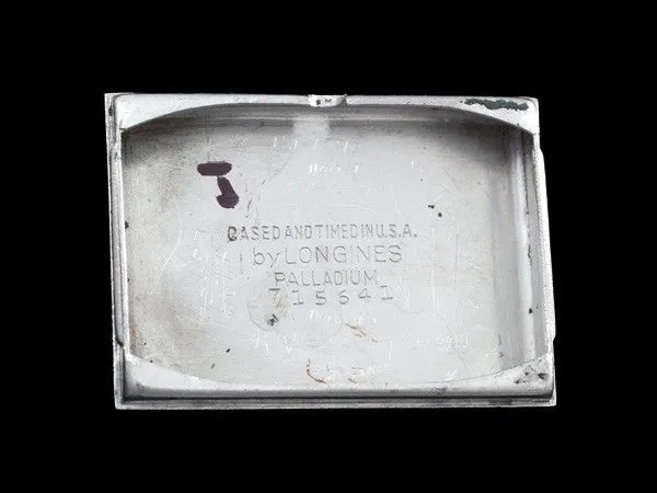 1947 LONGINES VINTAGE Mens Watch - PALLADIUM & 17 DIAMONDS