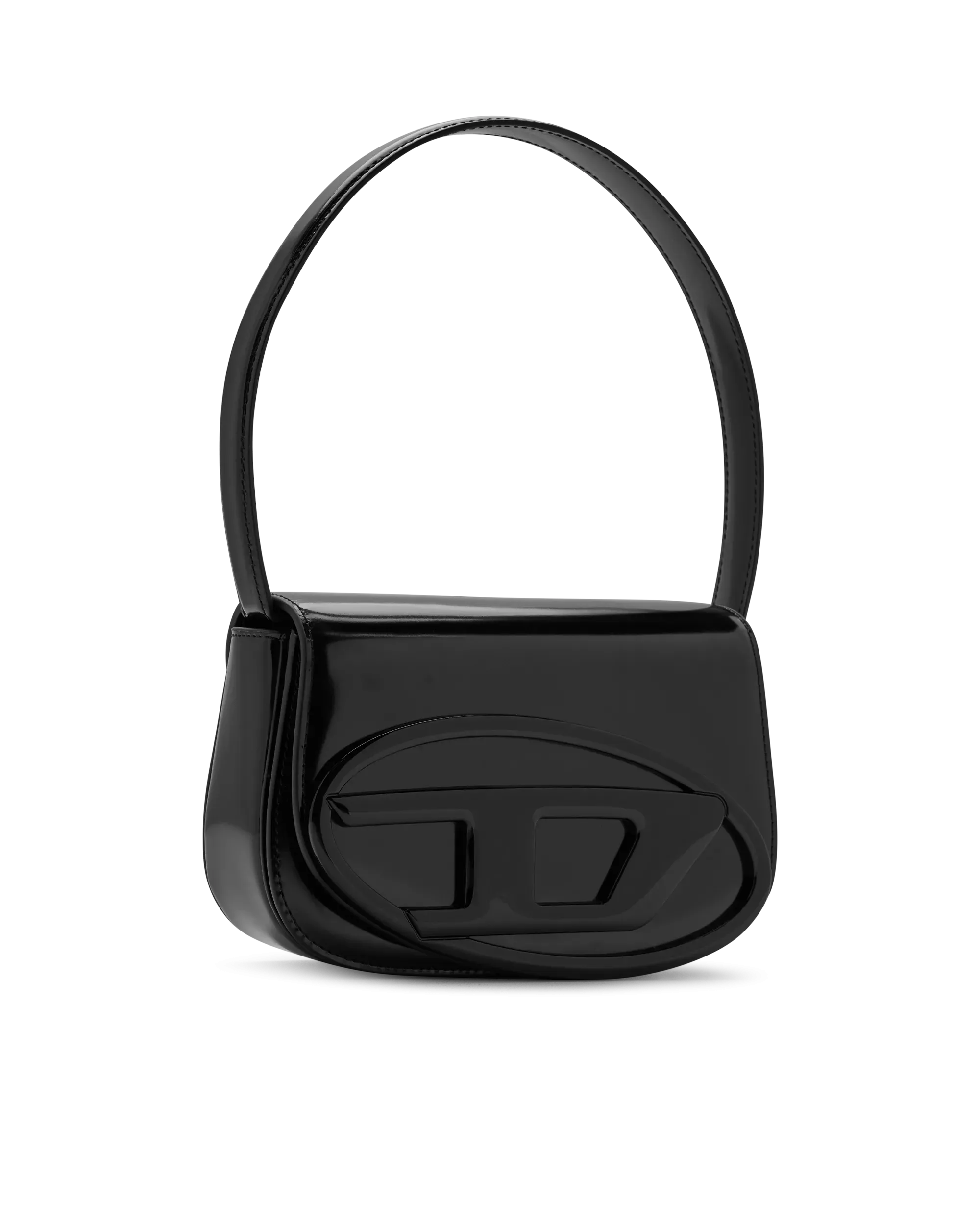 1DR-Iconic Mirrored Leather Shoulder Bag