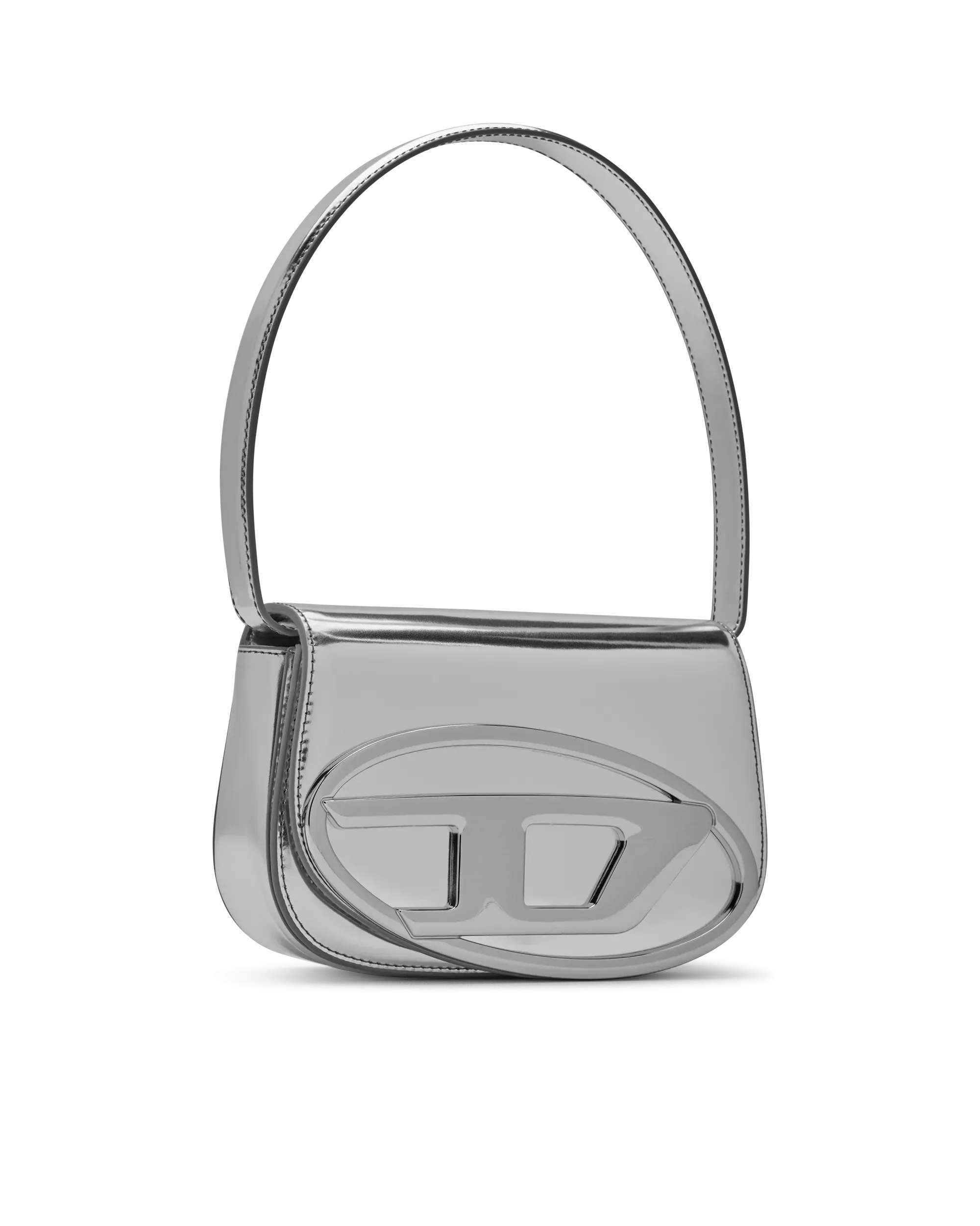 1DR-Iconic Mirrored Leather Shoulder Bag
