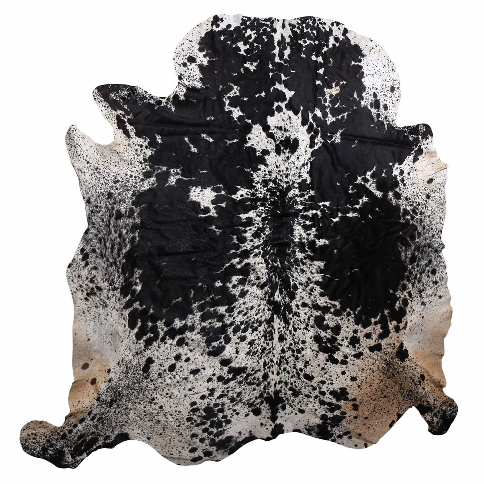 208-14 Cow Skin Hair on Hide 100% Pure Cow Hide Large Decorative/Carpet/Rug/Wall Leather