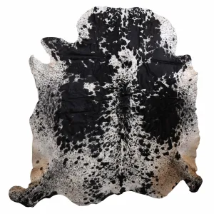 208-14 Cow Skin Hair on Hide 100% Pure Cow Hide Large Decorative/Carpet/Rug/Wall Leather