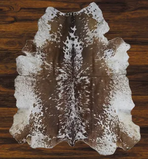 241-2 Cow Skin Hair on Hide 100% Pure Cow Hide Large Decorative/Carpet/Rug/Wall Leather