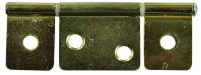 3-1/2" Non-Mortised Hinge Brass