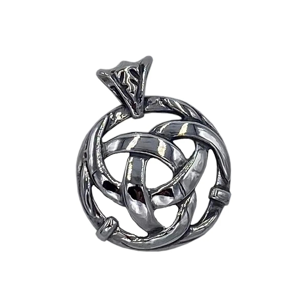 3 Goddesses on Leather Necklace