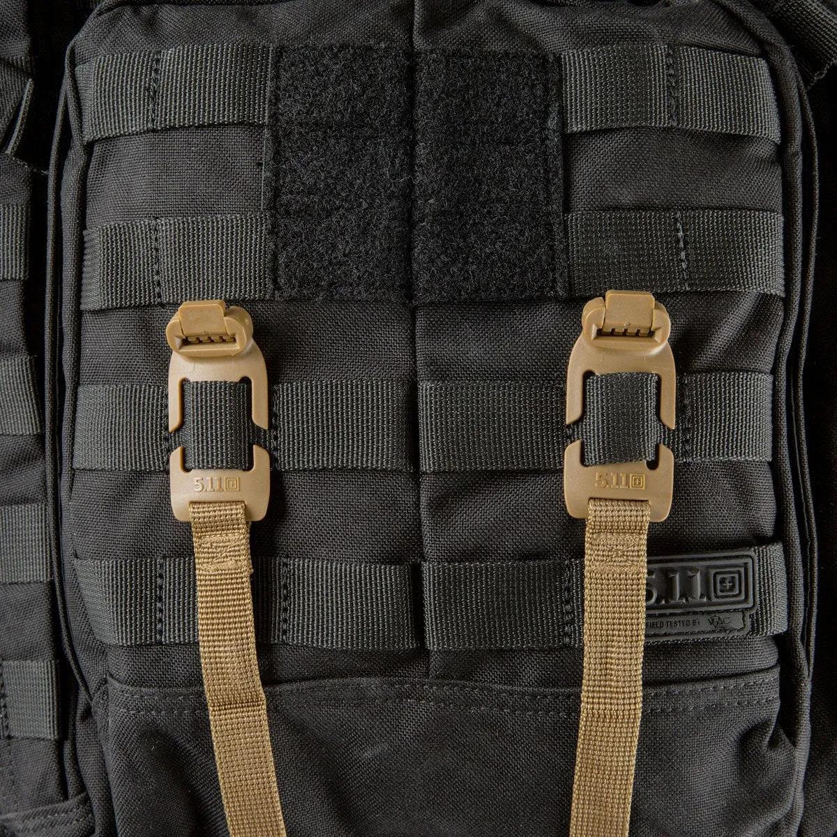 5.11 Tactical Sidewinder Straps SM 2PK Black