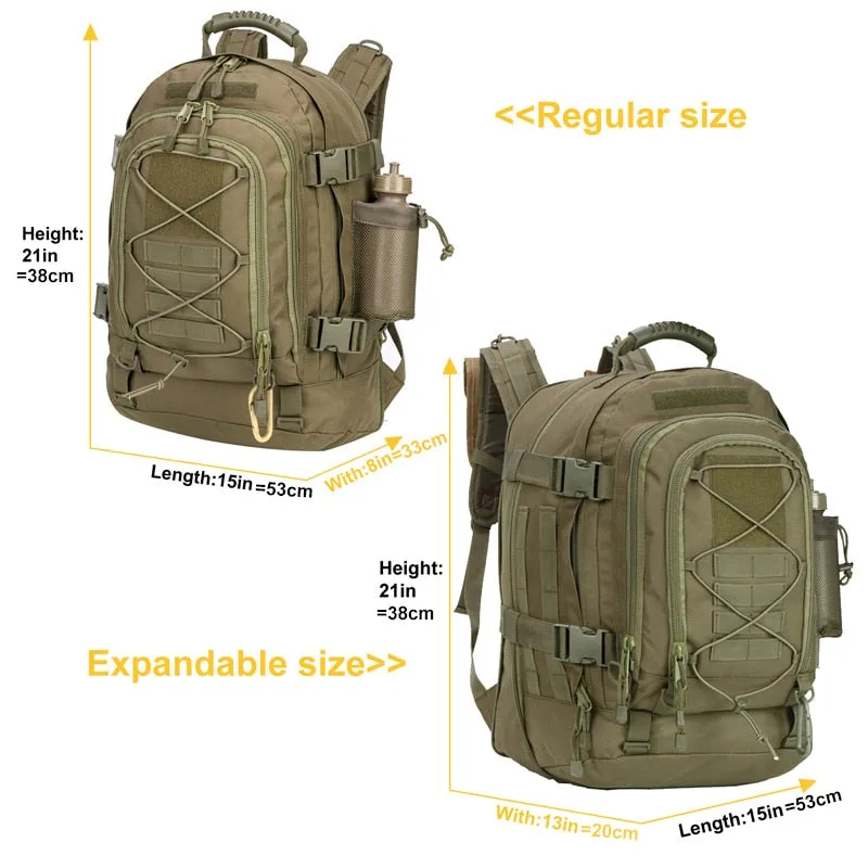60L Hawkeye Series Military Style Backpack, Hunting & Assault Backpack