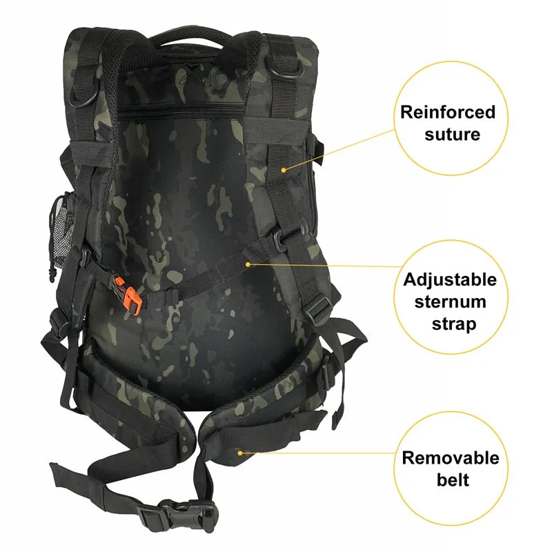 60L Hawkeye Series Military Style Backpack, Hunting & Assault Backpack