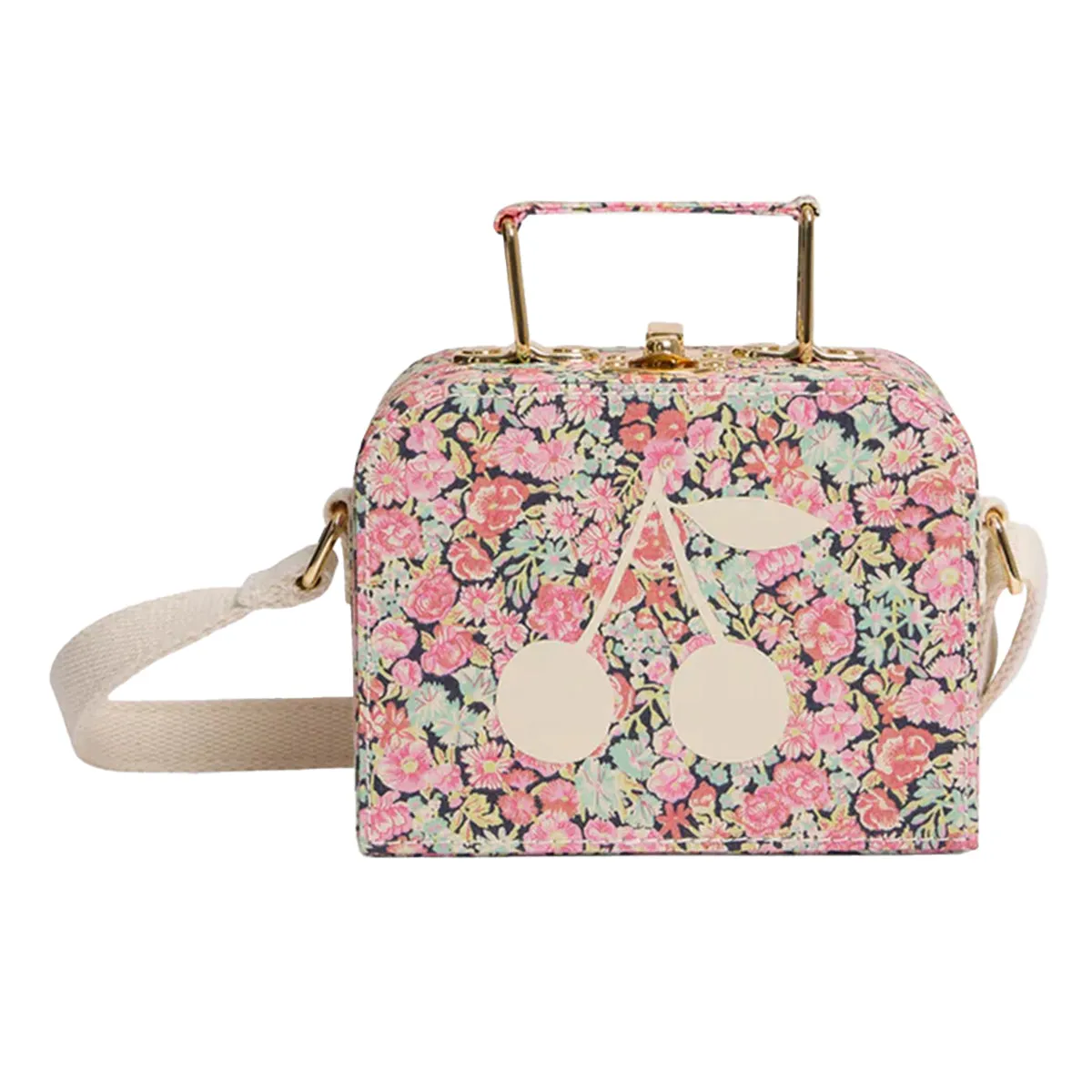 Aimane Coral Floral Bag