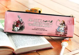 Alice Pencil Case - Pink Enamel