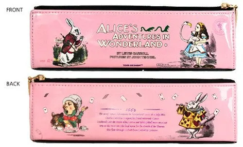 Alice Pencil Case - Pink Enamel