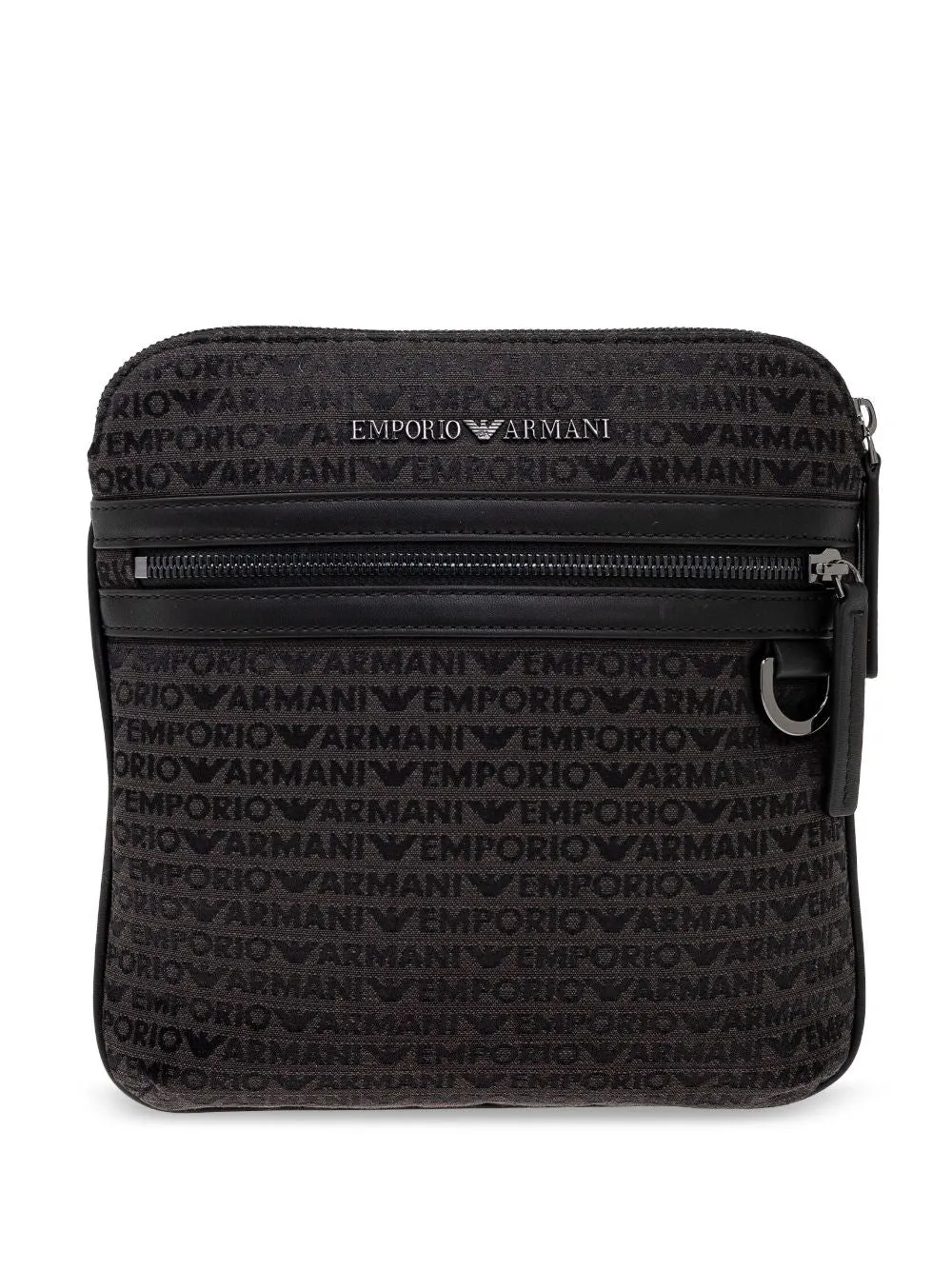 Allover logo crossbody bag