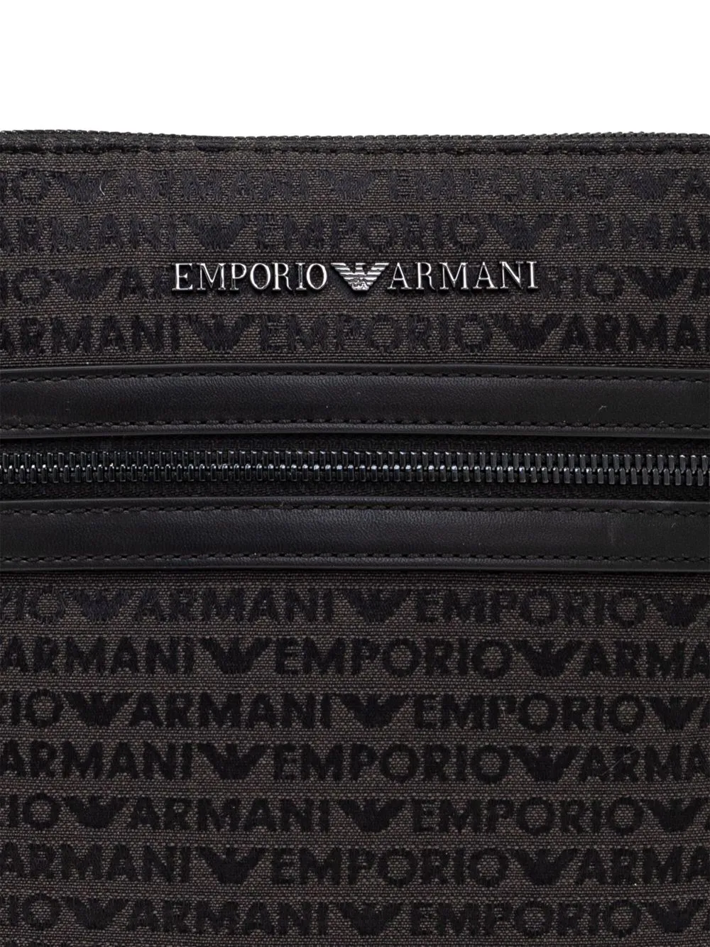Allover logo crossbody bag