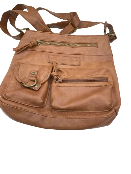 American Eagle Faux Leather Crossbody Purse