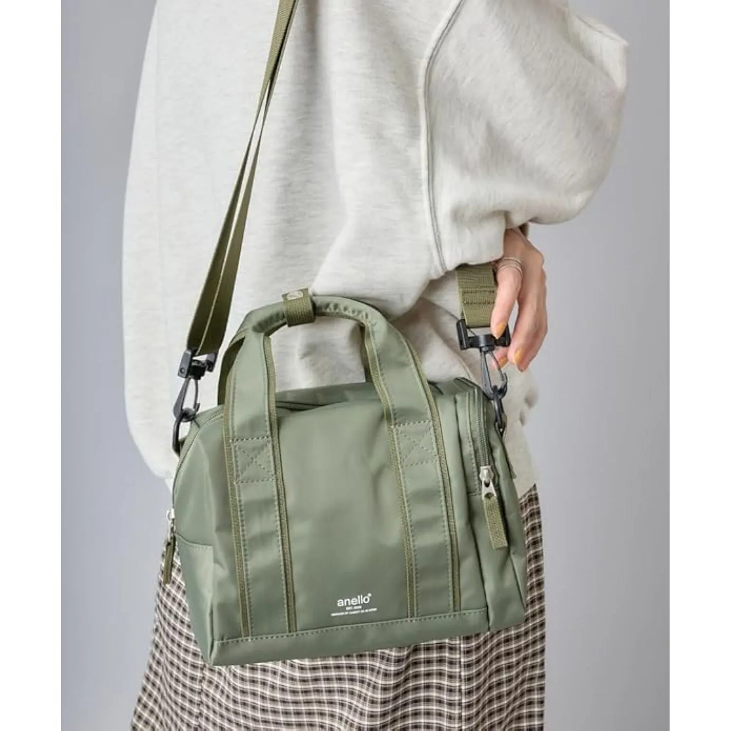 Anello Cube 2Way Mini Boston Bag