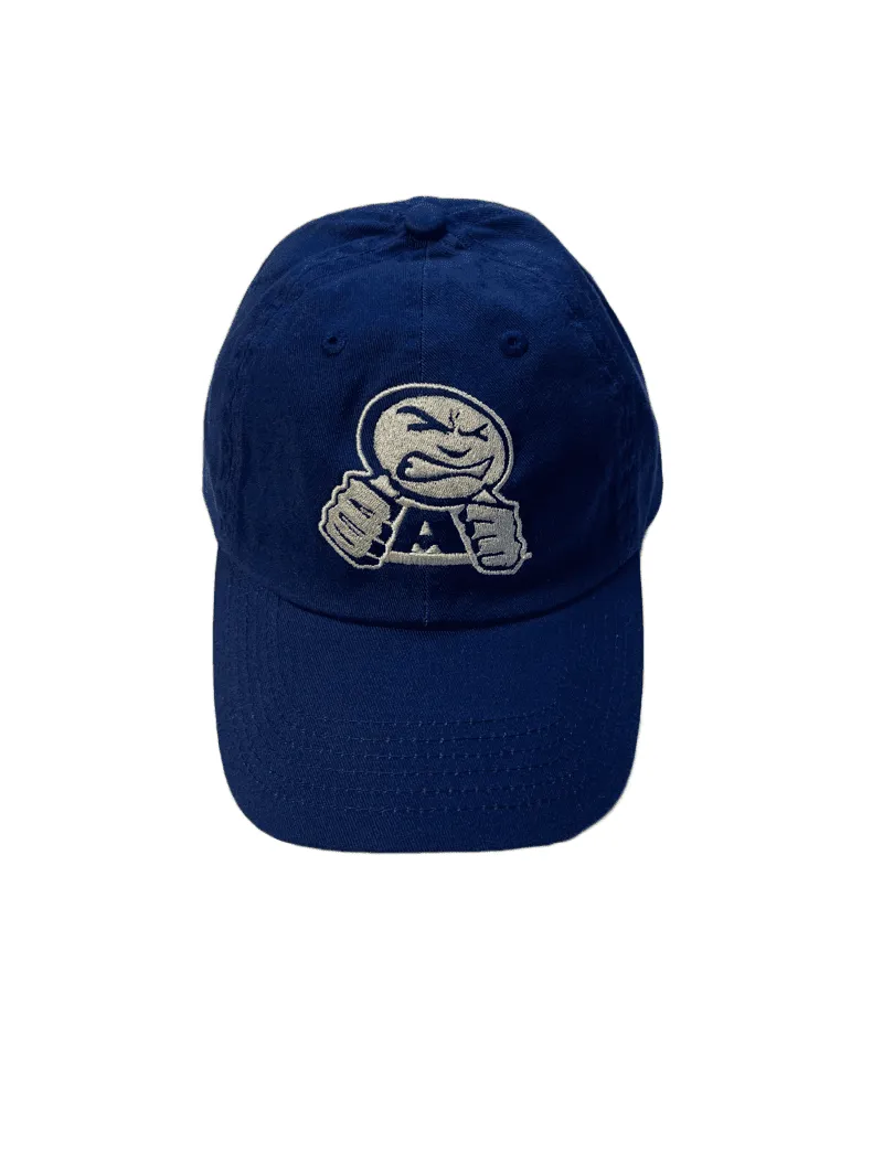 ANGER MANAGEMENT LifeStyle Iconic Cap | Big Face Logo | Essential Cap | Navy Blue | Unisex