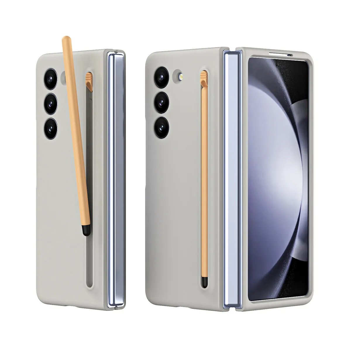 Anti-fall Protective Phone Case With Pen & Film For Samsung  Z Fold5 Fold4 Fold3