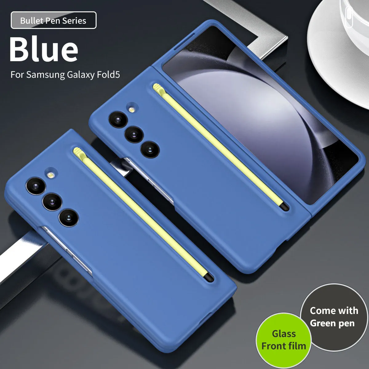 Anti-fall Protective Phone Case With Pen & Film For Samsung  Z Fold5 Fold4 Fold3