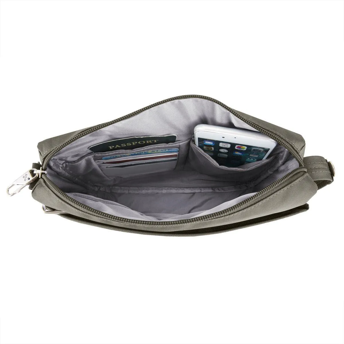 Anti-Theft Classic Small East/West Crossbody