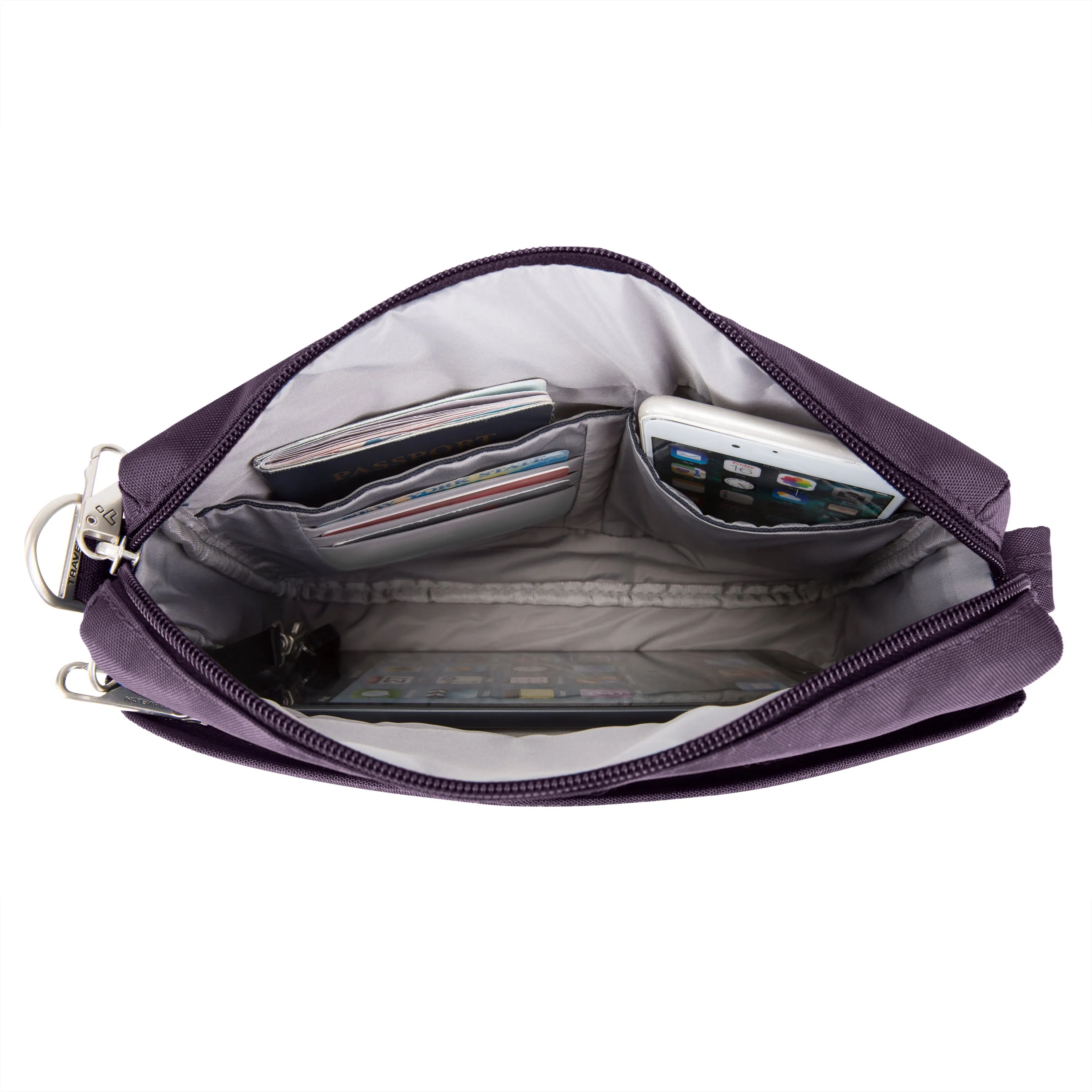 Anti-Theft Classic Small East/West Crossbody