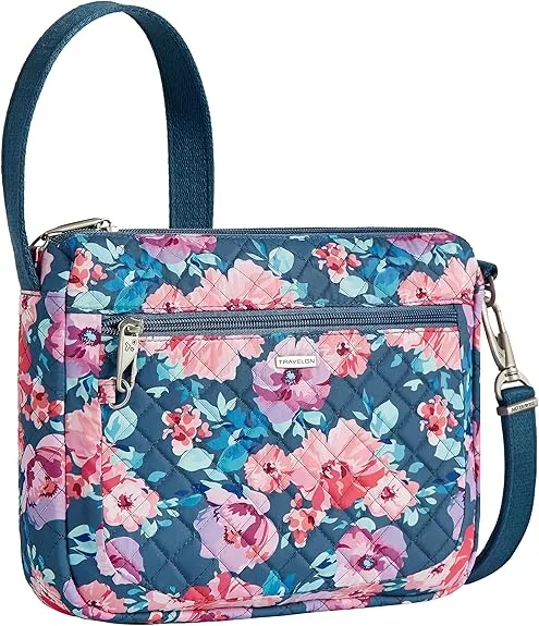 Anti-Theft Classic Small East/West Crossbody