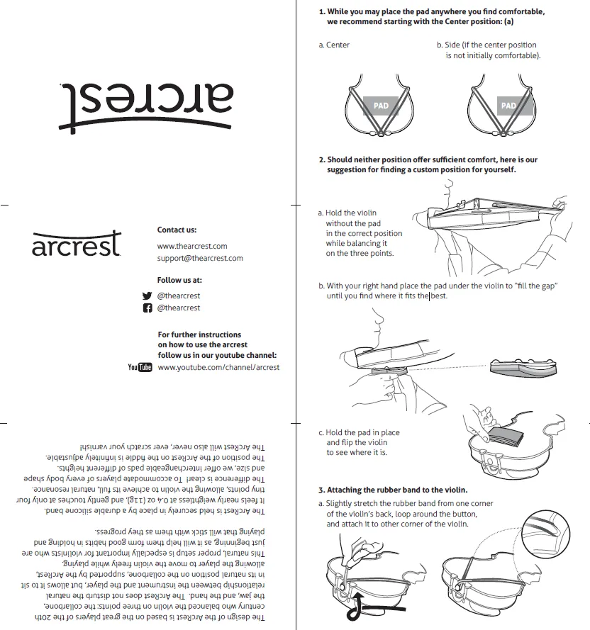 ArcRest for Violin