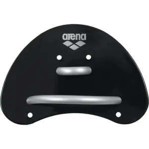 Arena Elite Finger Paddles - Black-Silver