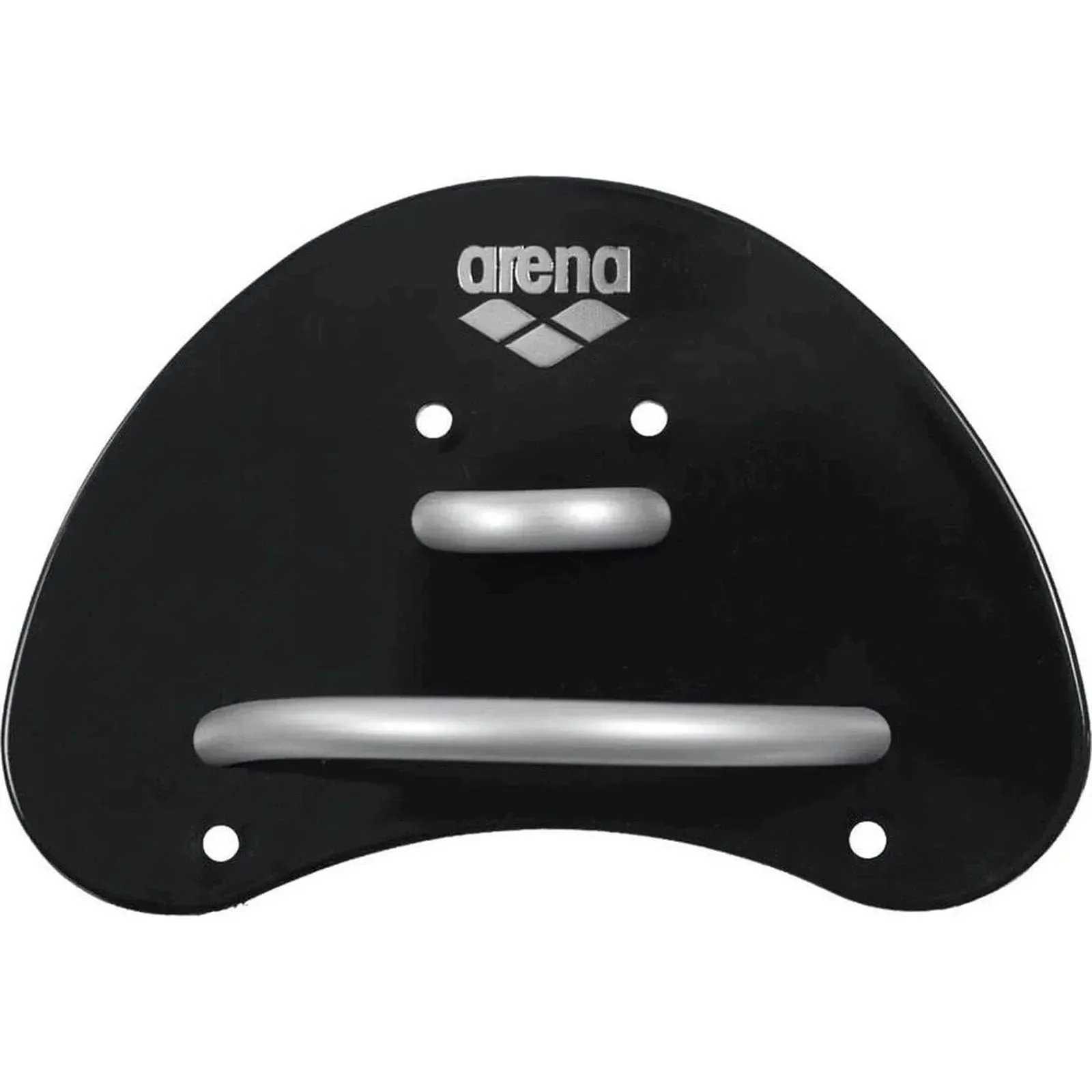 Arena Elite Finger Paddles - Black-Silver