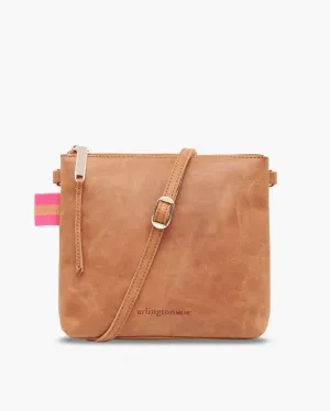 ARLINGTON MILNE Alexis Crossbody - Vintage Tan