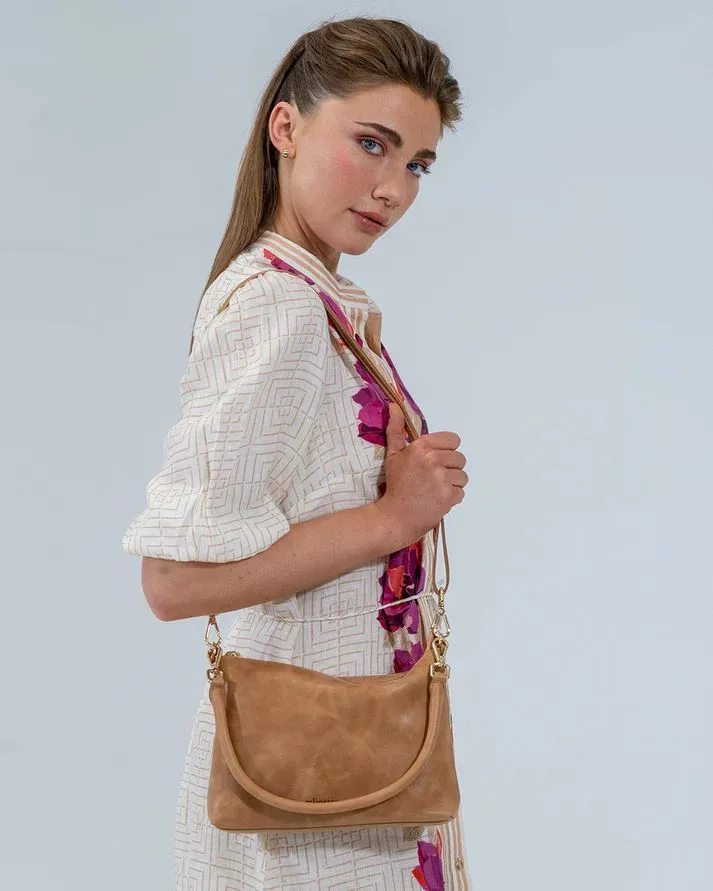 ARLINGTON MILNE Baby Sophie Bag - Vintage Tan