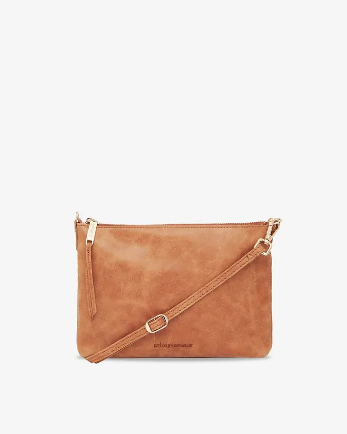 ARLINGTON MILNE Baby Sophie Bag - Vintage Tan