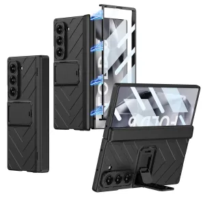 Armor Magnetic Hinge Shockproof Phone Case With Screen Protector For Samsung Galaxy Z Fold6