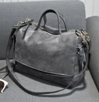 Arrive Women Shoulder Bag Nubuck Leather Vintage Messenger Bag Motorcycle Crossbody Bags Women Bag CX003