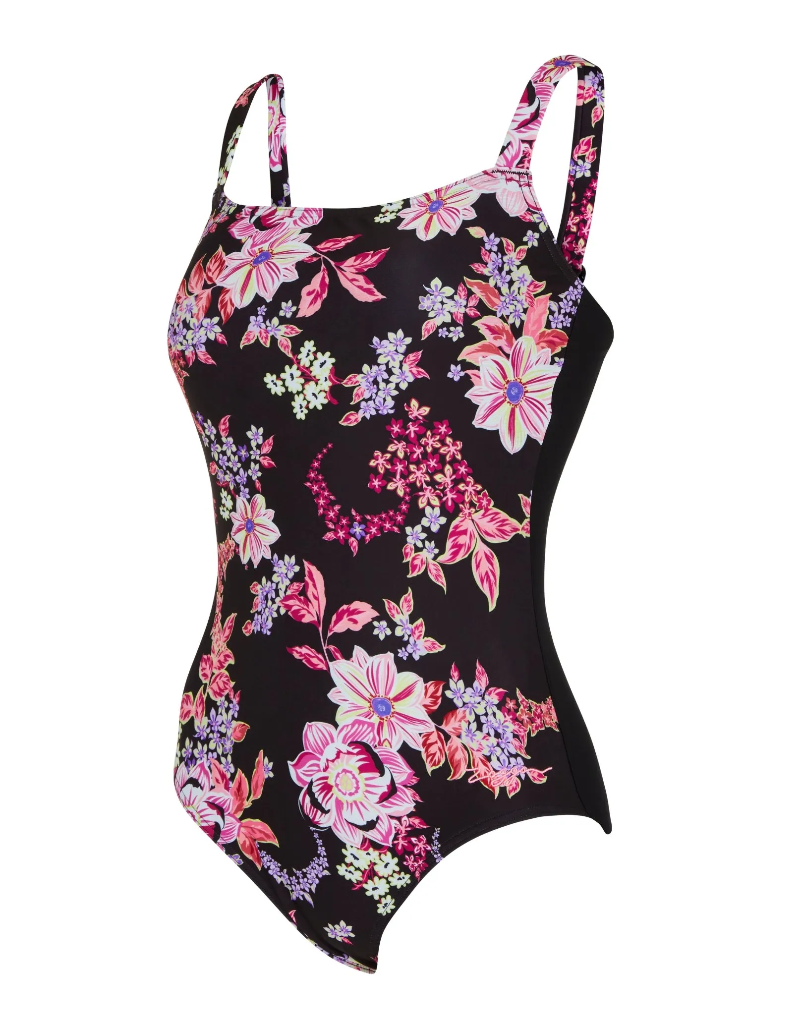 Artisan Adjustable Classicback Swimsuit - Black/Pink