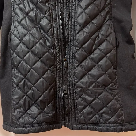 ATHLETA Women's Rock Springs CYA Jacket Quilted Puffer Black Size XS