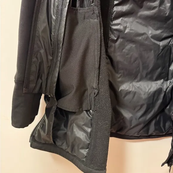 ATHLETA Women's Rock Springs CYA Jacket Quilted Puffer Black Size XS