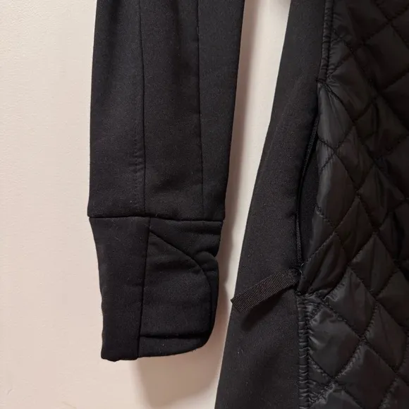 ATHLETA Women's Rock Springs CYA Jacket Quilted Puffer Black Size XS