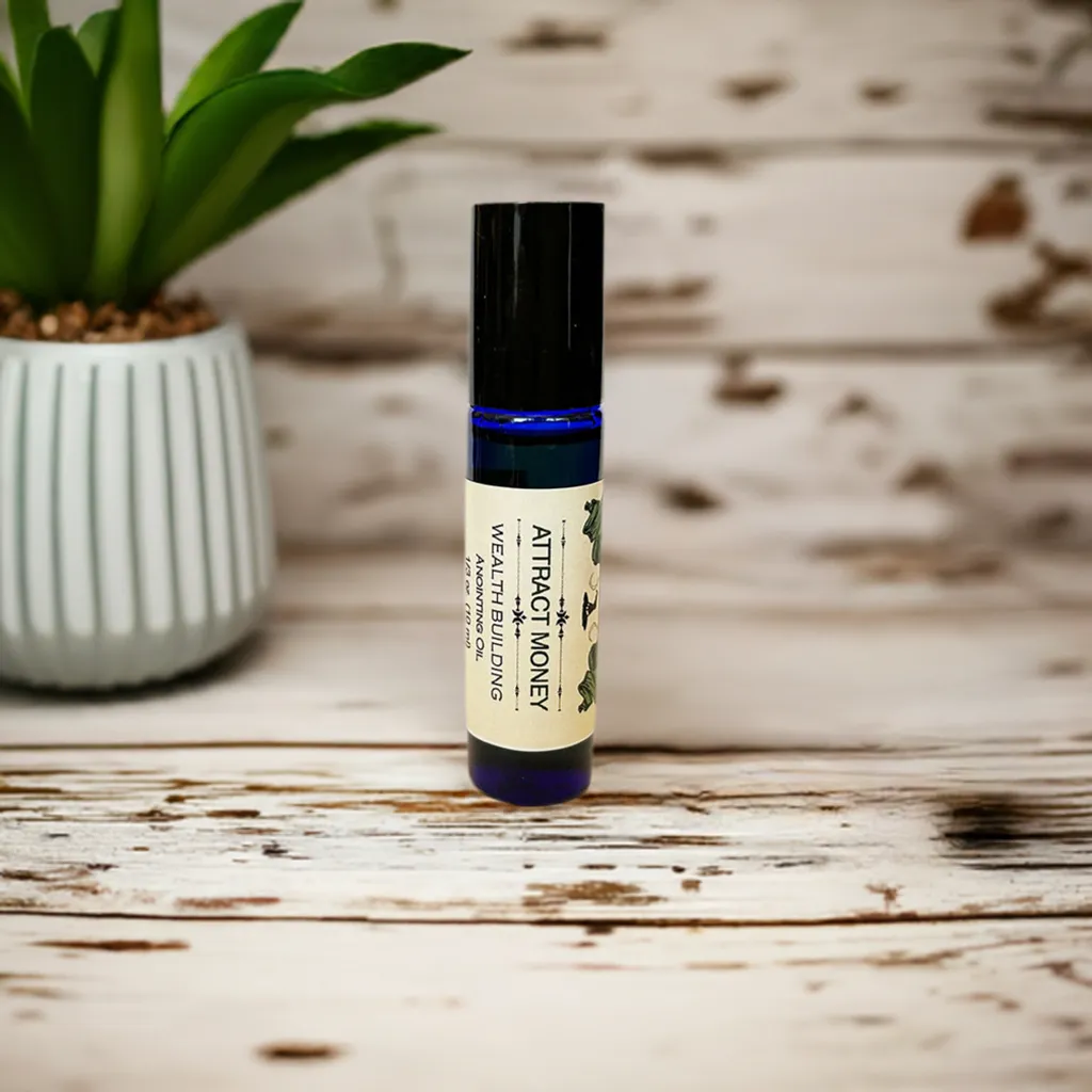 Attract Money Anointing Oil for Wealth Building