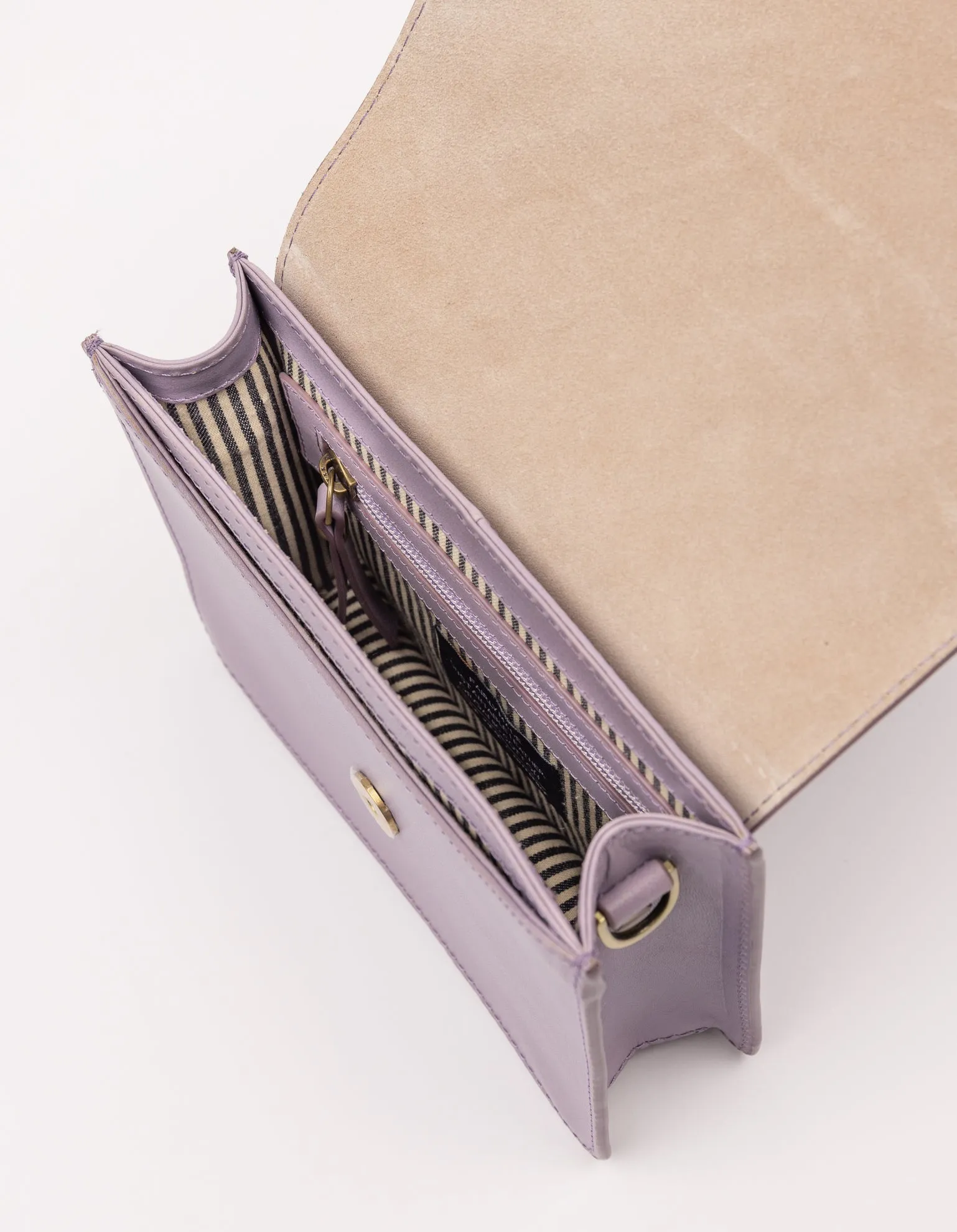 Audrey Mini Bag Classic Leather Lavender