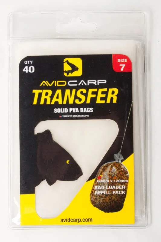 Avid Carp Transfer PVA Solid Bags