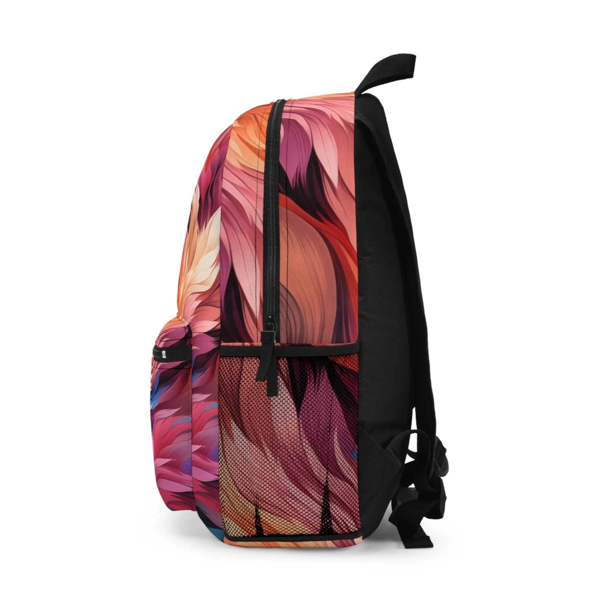 Backpack - Bard Makarasana Retro Anime Abstract