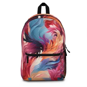 Backpack - Bard Makarasana Retro Anime Abstract