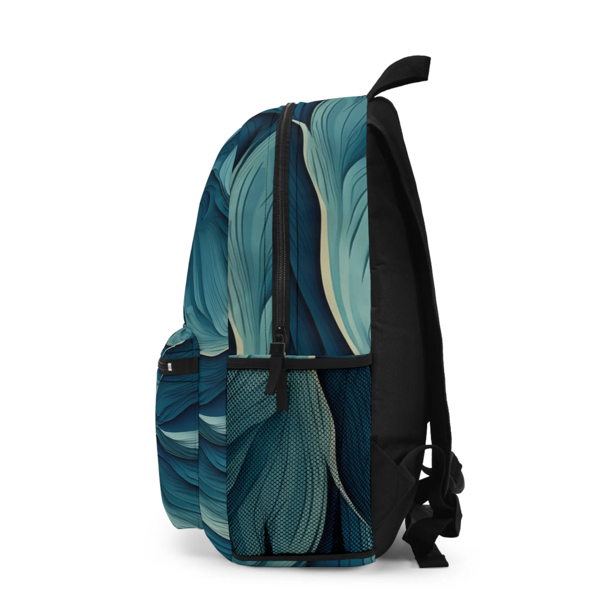 Backpack - Jehanne Tadasana Ocean Waves