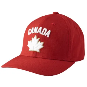 Bauer Hockey Canada Elastafit Hat - Red