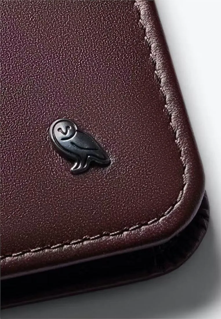 Bellroy Hide and Seek Wallet Deep Plum RFID