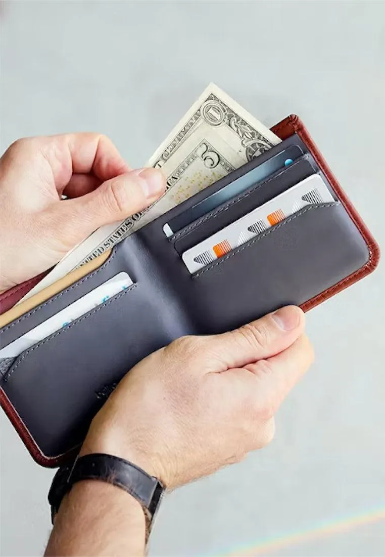 Bellroy Hide and Seek Wallet Deep Plum RFID