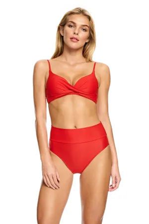 Bermuda Bikinitopp-CHERRY