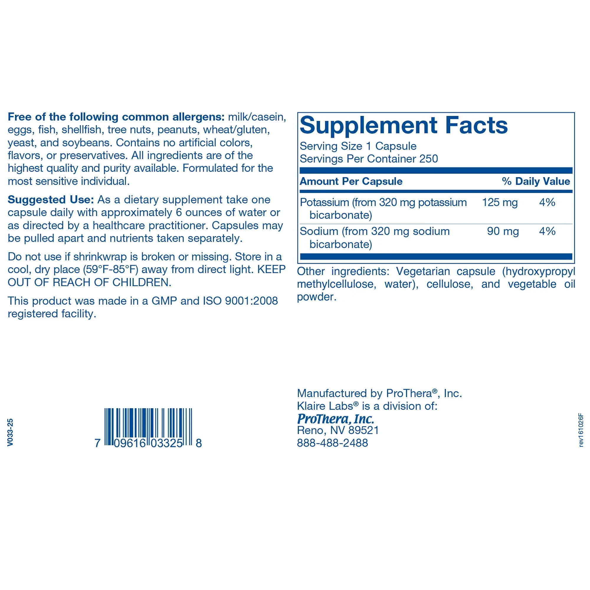 Bi-Carb Formula