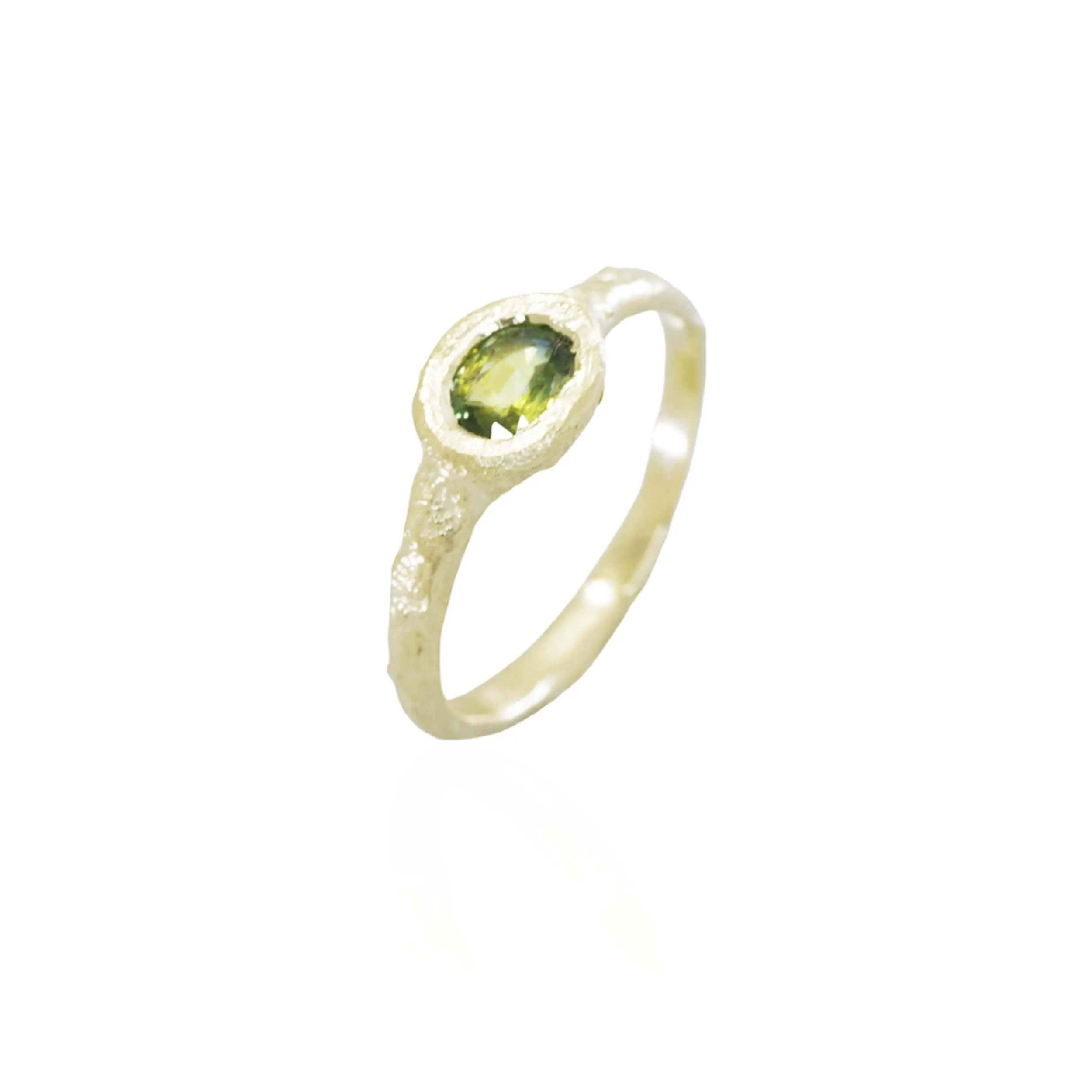Bi-Color Sapphire Petra RIng